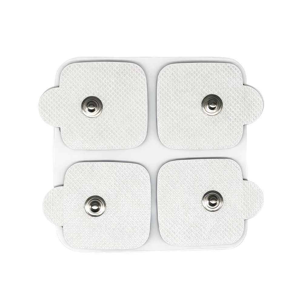 Mga Square TENS/EMS Electrode Pad na may Mga Pull Tab