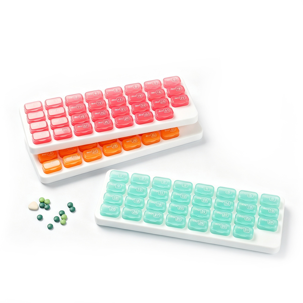 31-Araw na Keyboard-Estilo ng Pill Box