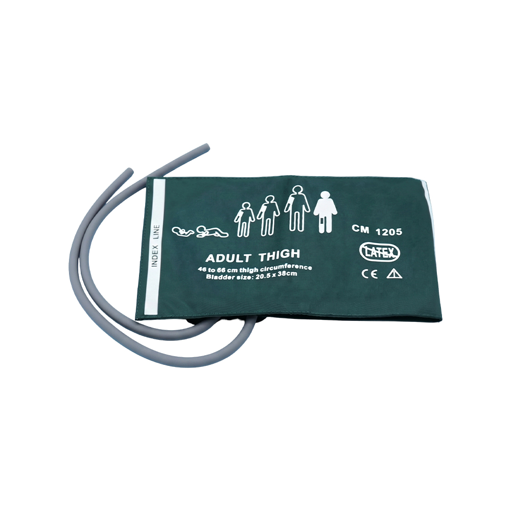 Pang-adultong Thigh Double Tube NIBP Blood Pressure Cuff Cross