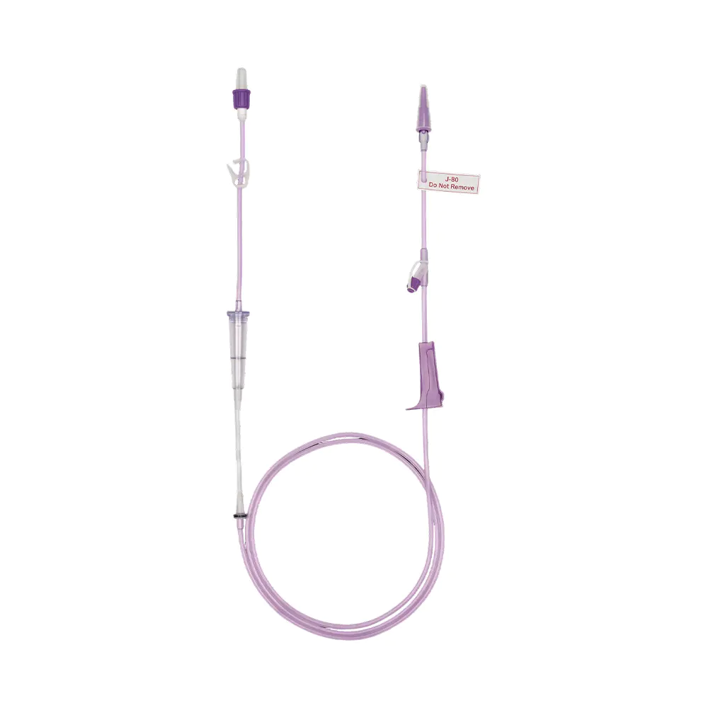 Disposable Enteral Feeding Screw Spike Infusion Set