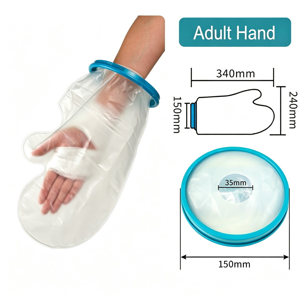 Pang-adultong Limbs Mga Kamay at Talampakan na Waterproof Cast Protector
