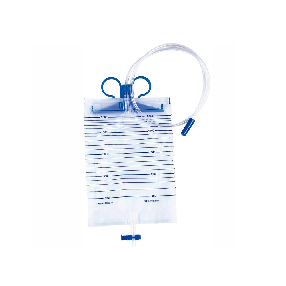 1000ml/1500ml/2000ml Premium Medical Grade Urine Bag na may Mga Plastic na Hanger