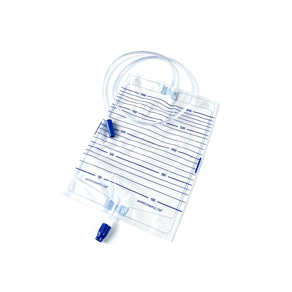 1000ml/1500ml/2000ml Precision Medical Grade Leak-Proof Design Urine Bag na may Screw Valve